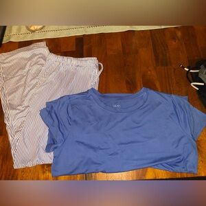 Us Angels Blush Pajama set NWOT